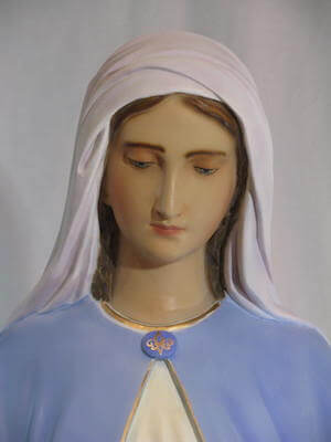 Virgin Mary After Restoration